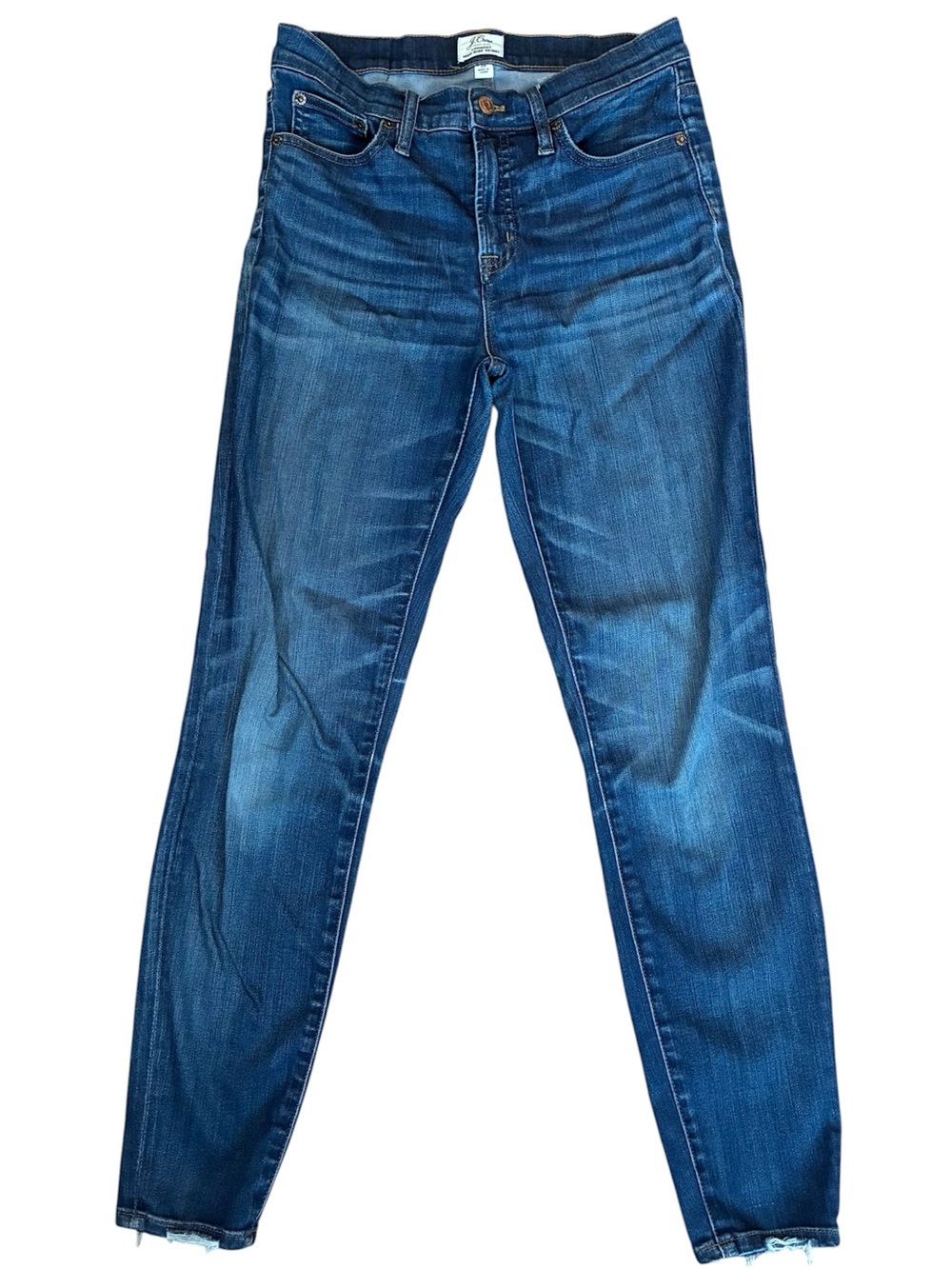 J. Crew Women’s 28 Lookout High Rise Skinny Jeans Denim